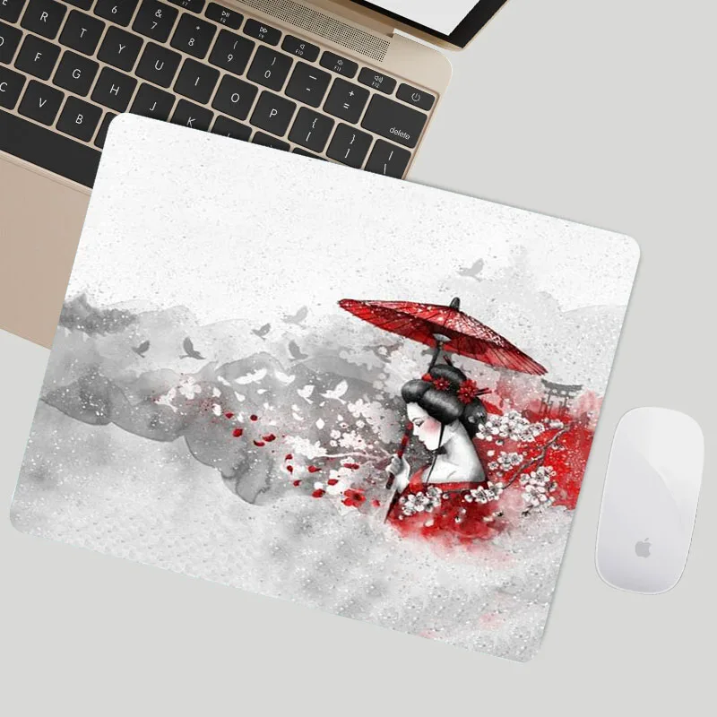 

Mouse Mat Keycaps Mesa Gamer Desk Pad Cherry Blossom Stranger Things Gadget Pc Accessories Gaming Rug Sakura Mass Effect Deskpad