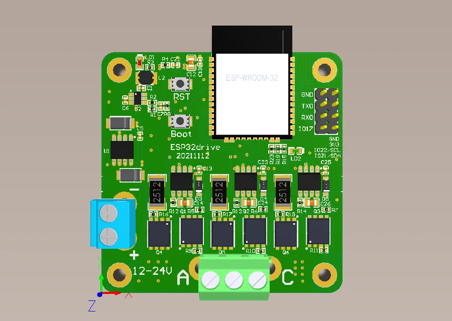 

ESP32 привод Simplefoc высокомощный привод Esp-now тактильный контроль Dagor