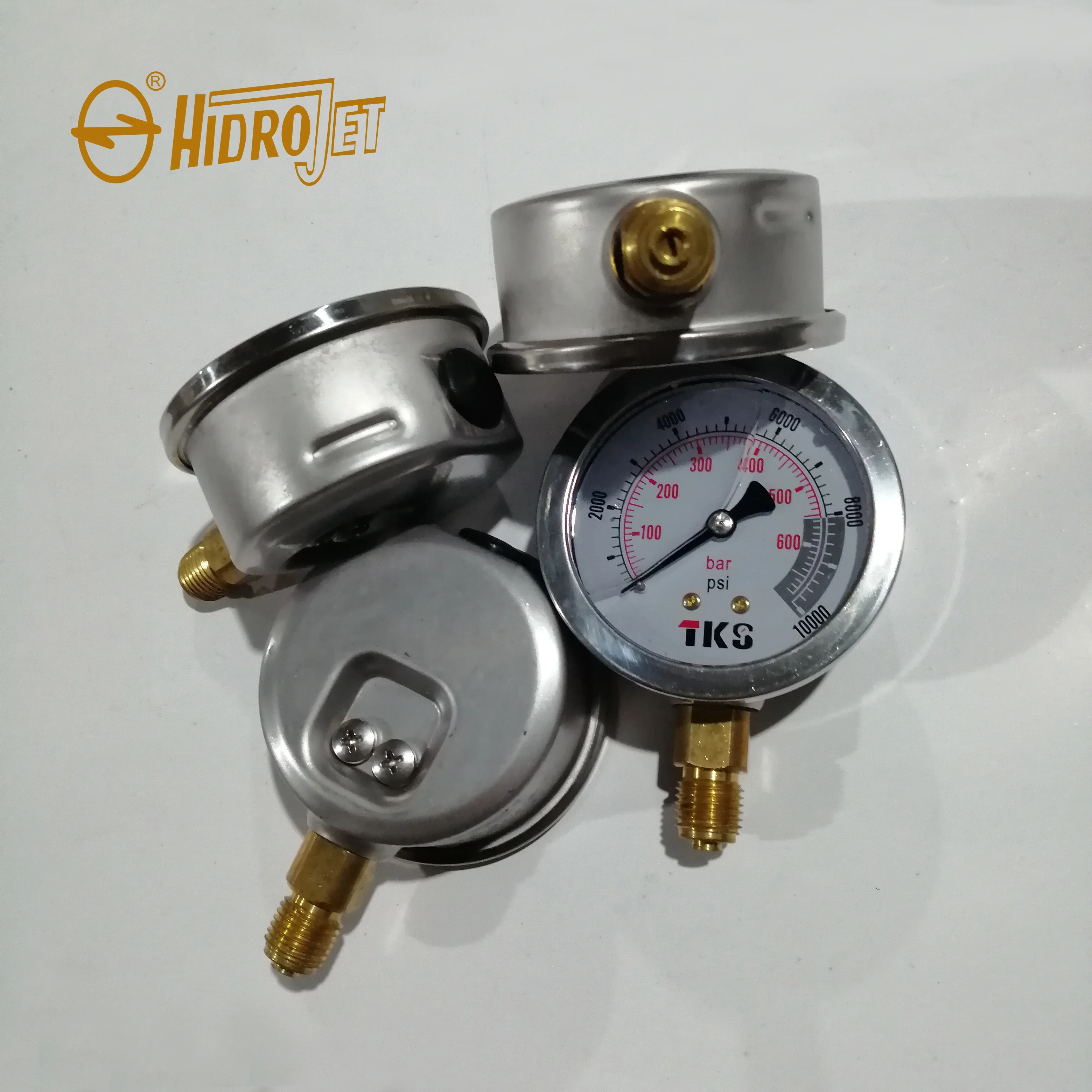 Новое поступление детали набор для испытания гидравлического манометра 0-400 бар