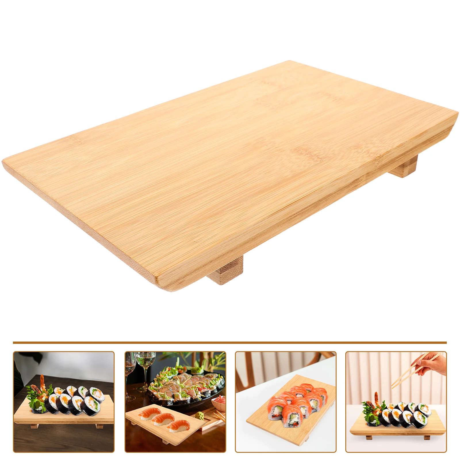 

Sushi Stand Sushi Sashimi Serving Plate Serving Bamboo Plate Sashimi Bamboo Board
