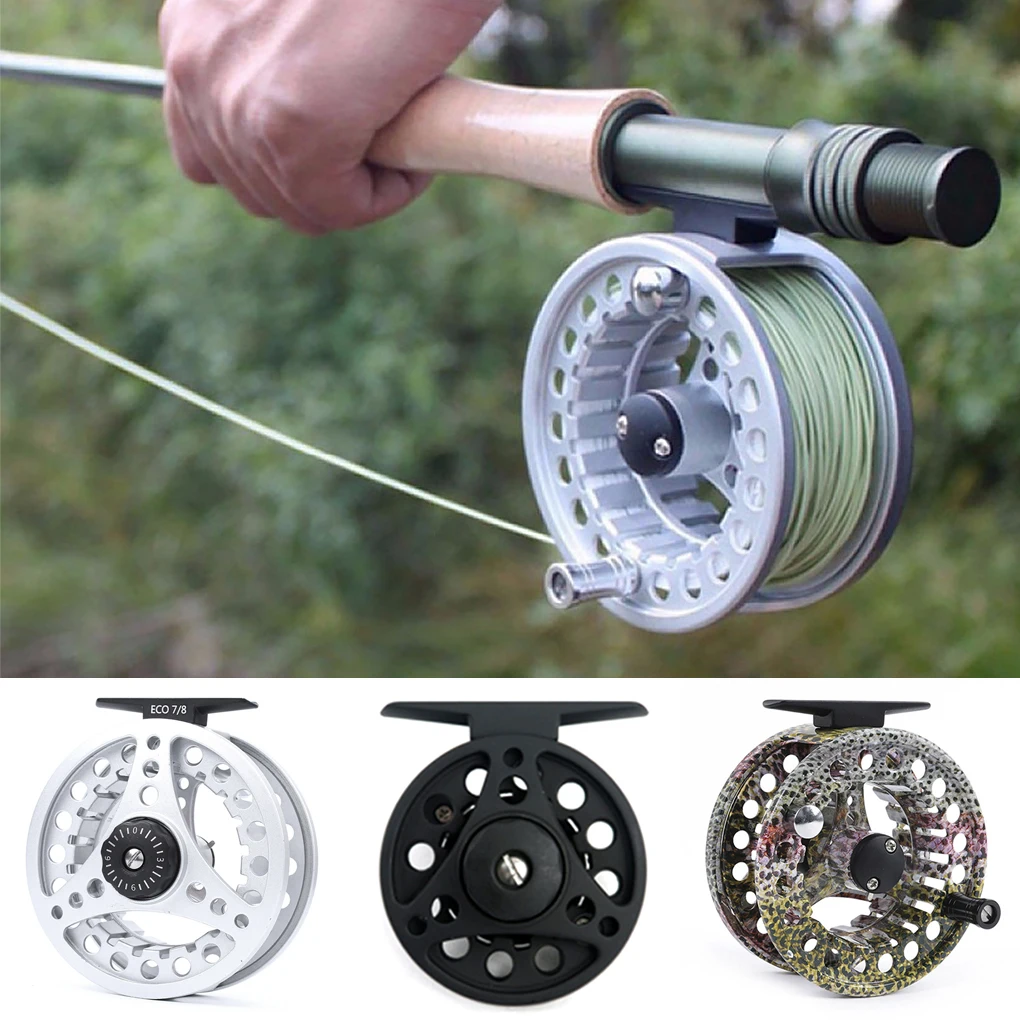 

Fly Fishing Reel Hand-changed Portable Replace Part Spinning Wheel Fish Tackle Lake Sea Reels Professional Type 1
