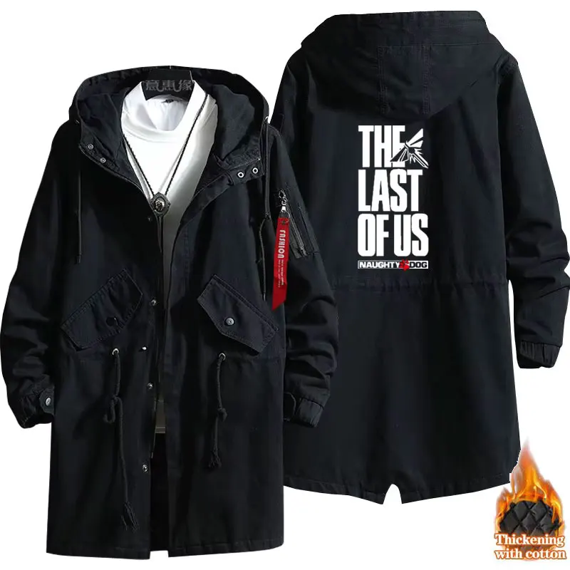 Новая игра The Last of Us 2 толстовка с капюшоном в стиле аниме Joel Ellie мужской плащ