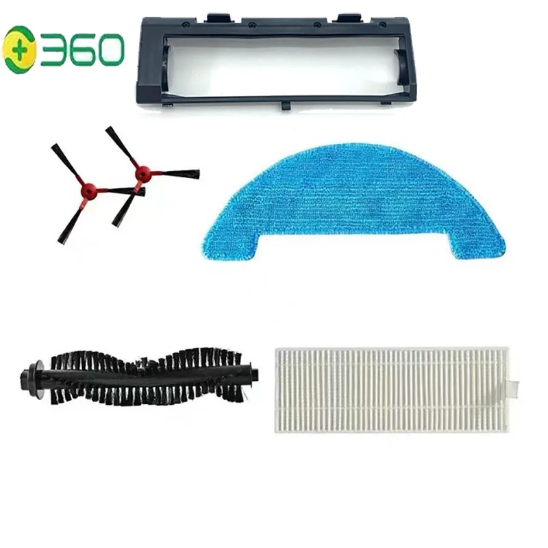 

Original Main Brush Filters Side Brush Mop Cloth For 360 C50 Robot Vacuum Cleaner Replacement Accessories