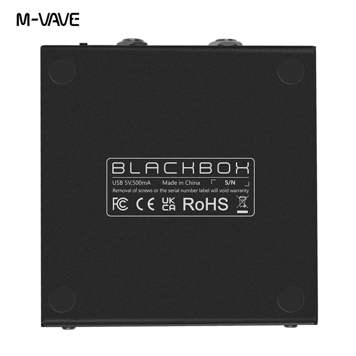 Многофункциональный гитарный педальный эффектор M-VAVE BLACKBOX с 80 настраиваемыми