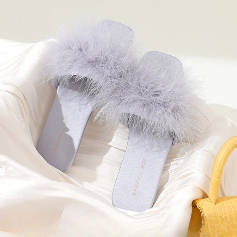 

Женские повседневные шлепанцы, Универсальные однотонные шлепанцы во французском стиле, на плоской подошве, для улицы и дома, весна-лето 2023