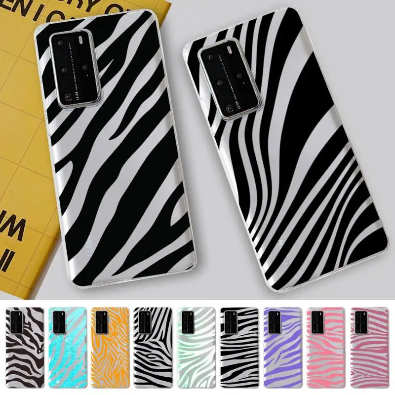 

Cartoon Zebra Pattern Phone Case for Samsung S20 ULTRA S30 for Redmi 8 for Xiaomi Note10 for Huawei Y6 Y5 cover