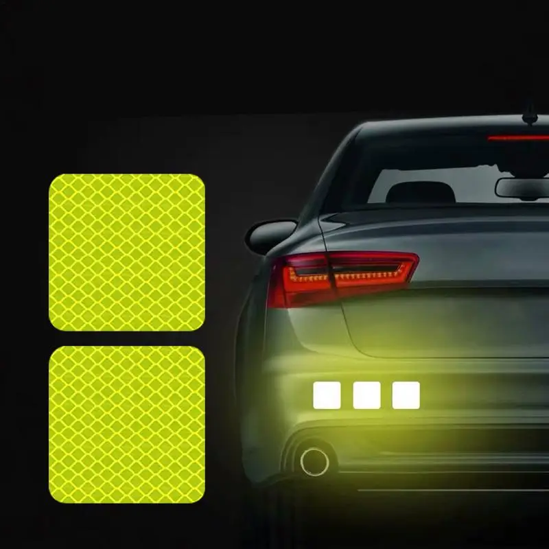 

Car Open Reflective Stickers Warning Safety Tape Anti Collision Car Door Sticker Tape Decal 4pcs Universal Safety Warning Mark