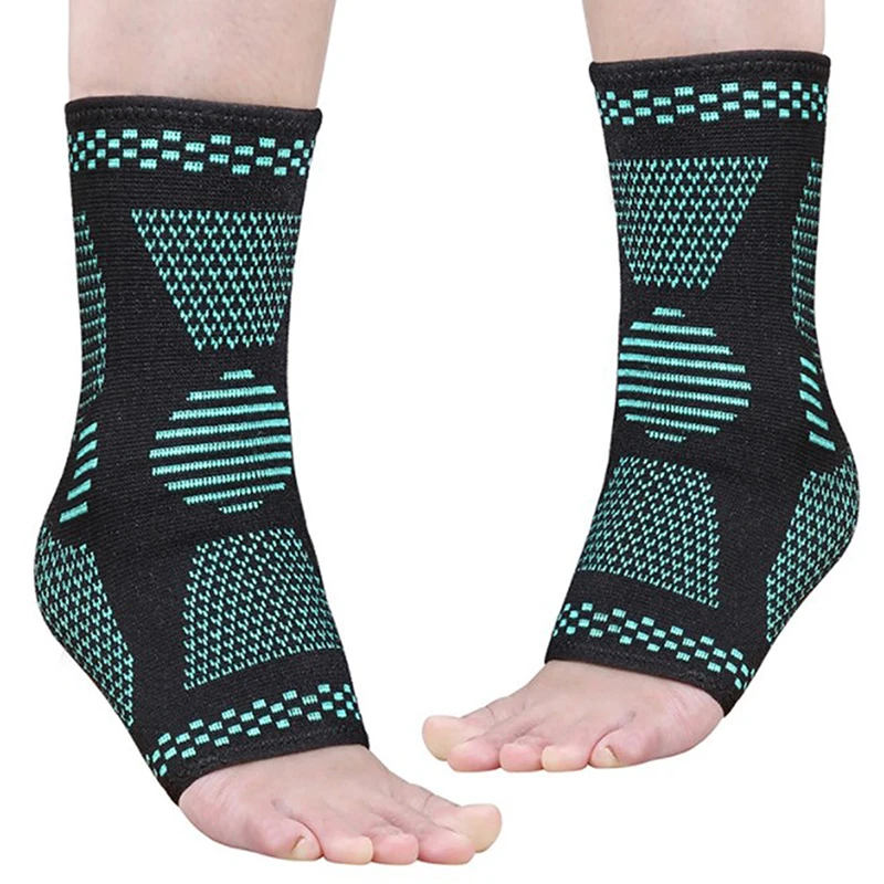 

1 шт. Защитный дышащий баскетбольный футбол поддержка голеностопа фиксатор голеностопа компрессионный нейлоновый ремень защита голеносто...