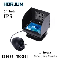 video fish finder underwater ice fishing camera infrared night vision 5 0 lcd monitor led night vision camera for fishing lamp