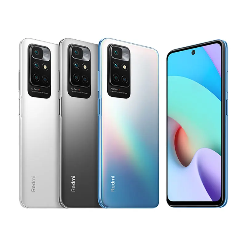 Global Version Xiaomi Redmi 10 64GB/128GB New Smartphone 50MP AI Quad Camera 90Hz FHD Display MediaTek Helio G88 Octa Core