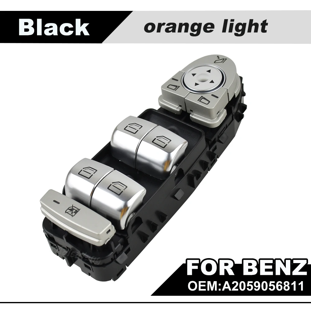 

A 2059056811 Кнопка включения управления окном Power Master, консоль для Mercedes-Benz C Class W205 S205 X253 C200 C300 C350 C63 AMG