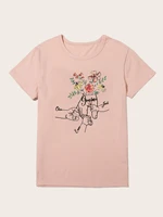 hand in hand summer clothes womens top with sleeves wedges woman 2022 alt t shirts y2k fairy grunge essentials cute rave manga