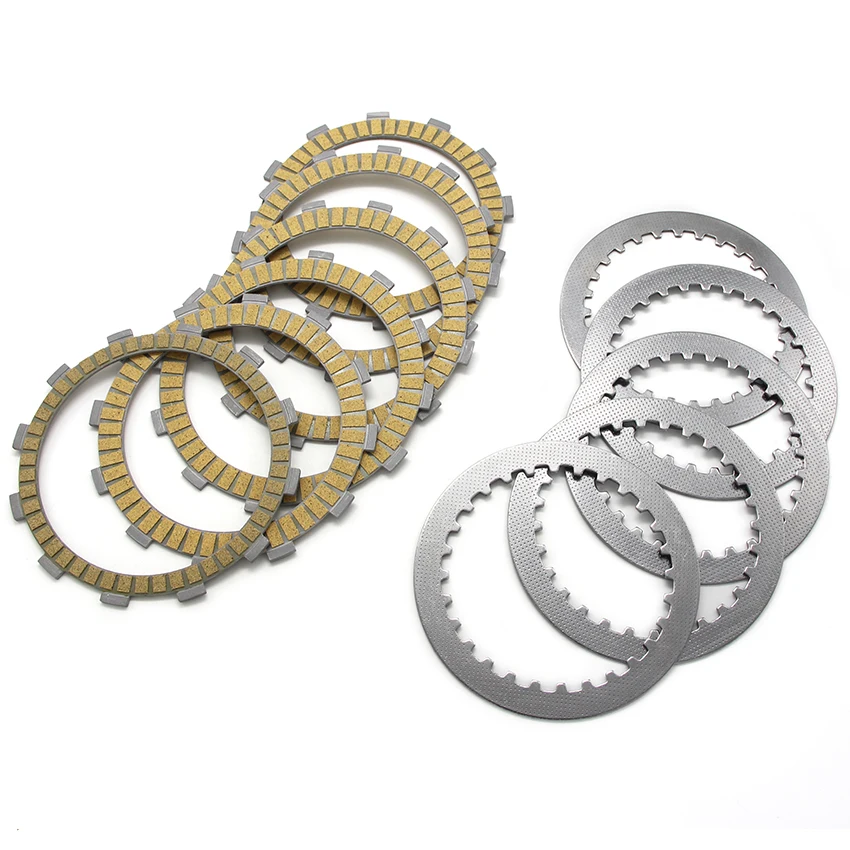 Комплект фрикционных дисков сцепления для Honda CB400SF CBX400F CBX550 CBR400 NC23 CBR500F CBR600F CB400