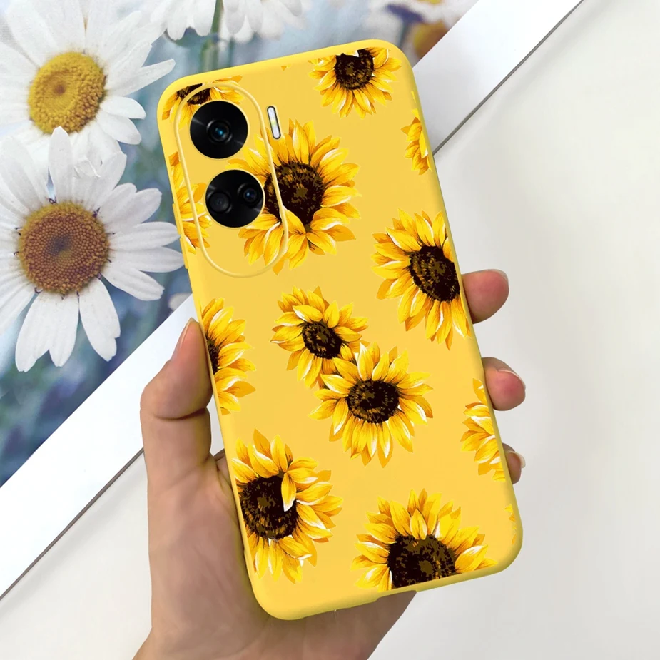 Противоударный мягкий силиконовый чехол для Honor 90 Lite