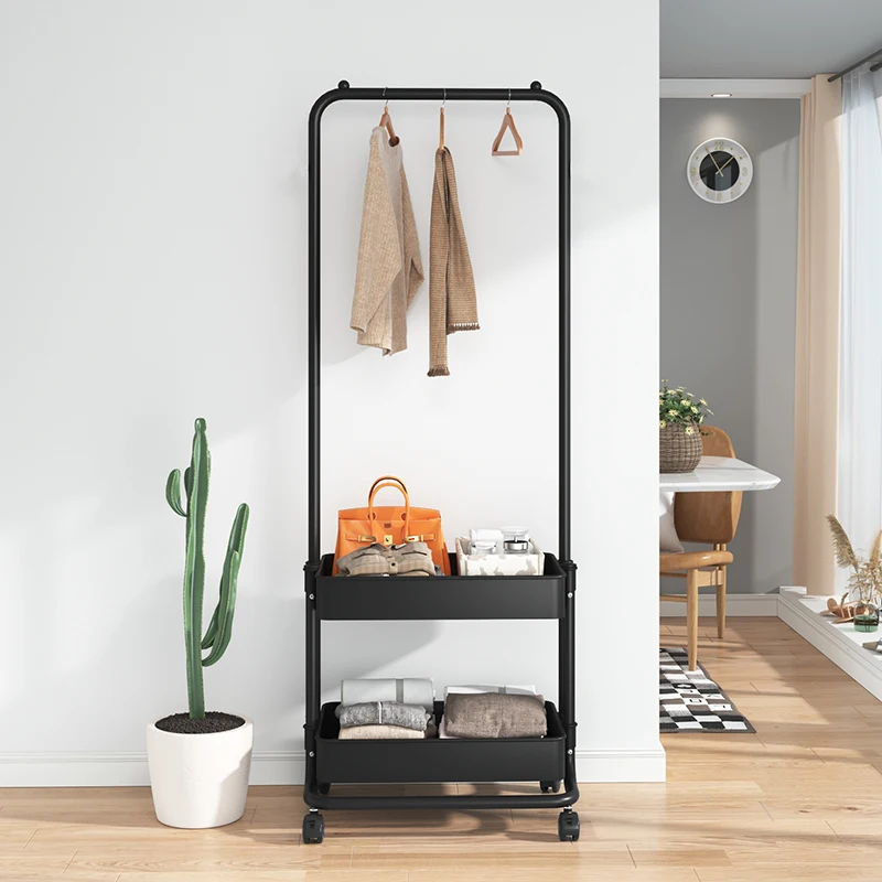 Hanger Coat Rack Stand Clothes Storage Organizer Shoe Clothing Rack Boutique Nordic Furniture Perchero Bedroom Furniture AliExpress