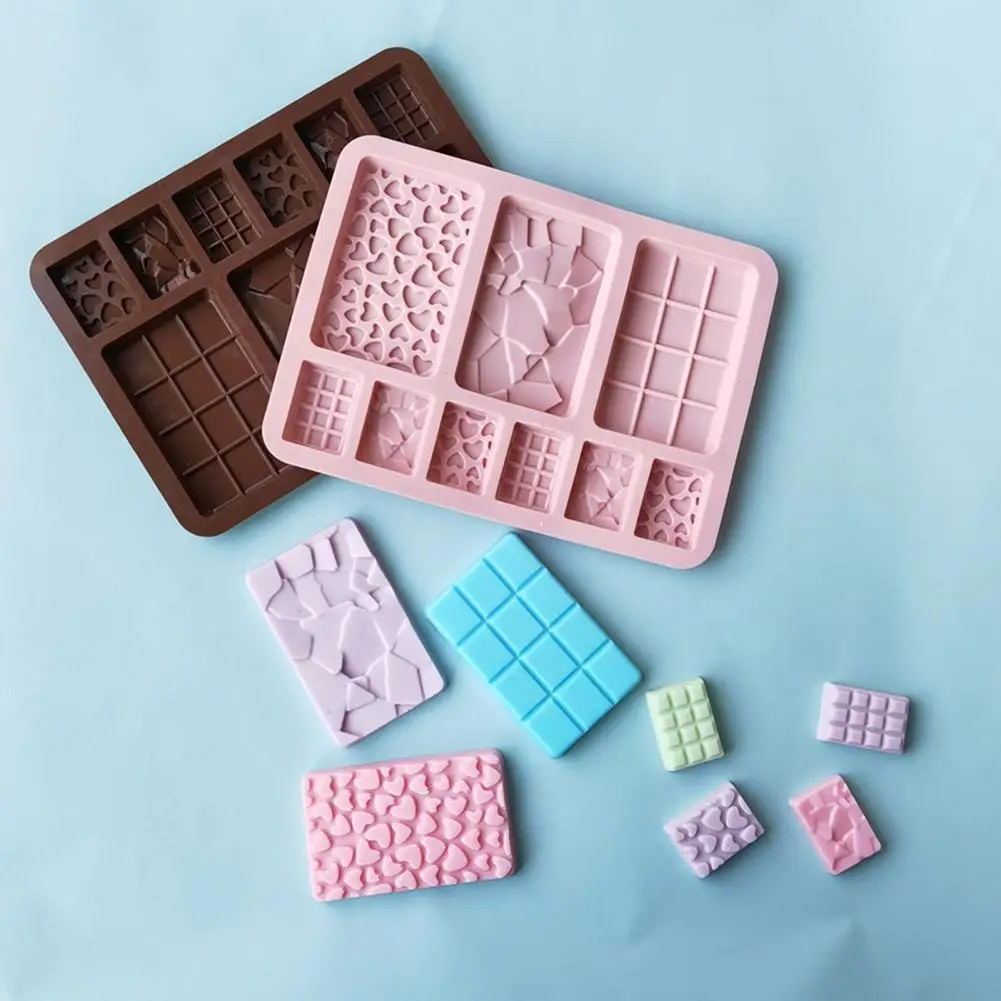 

Chocolate Mold 3D Microwave Safe Silicone Beautiful Cupcake Candy Mold Baking Tool