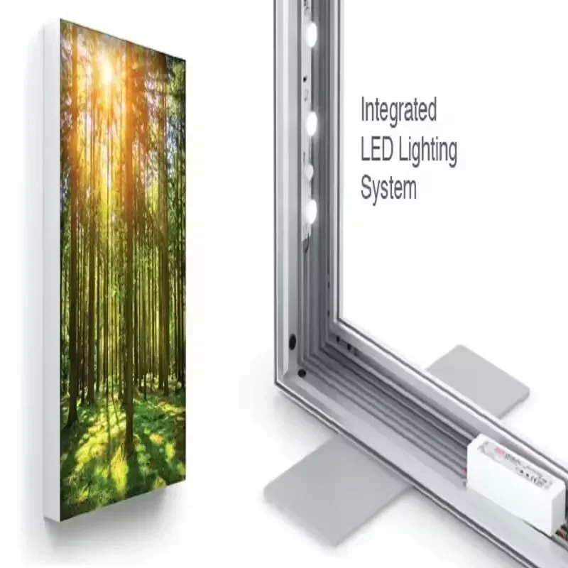 Двусторонняя подсветка ткань с подсветкой