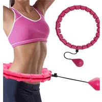 sport hoops abdominal adjustable thin waist exercise detachable massage hoops fitness equipment gym home training weight loss
