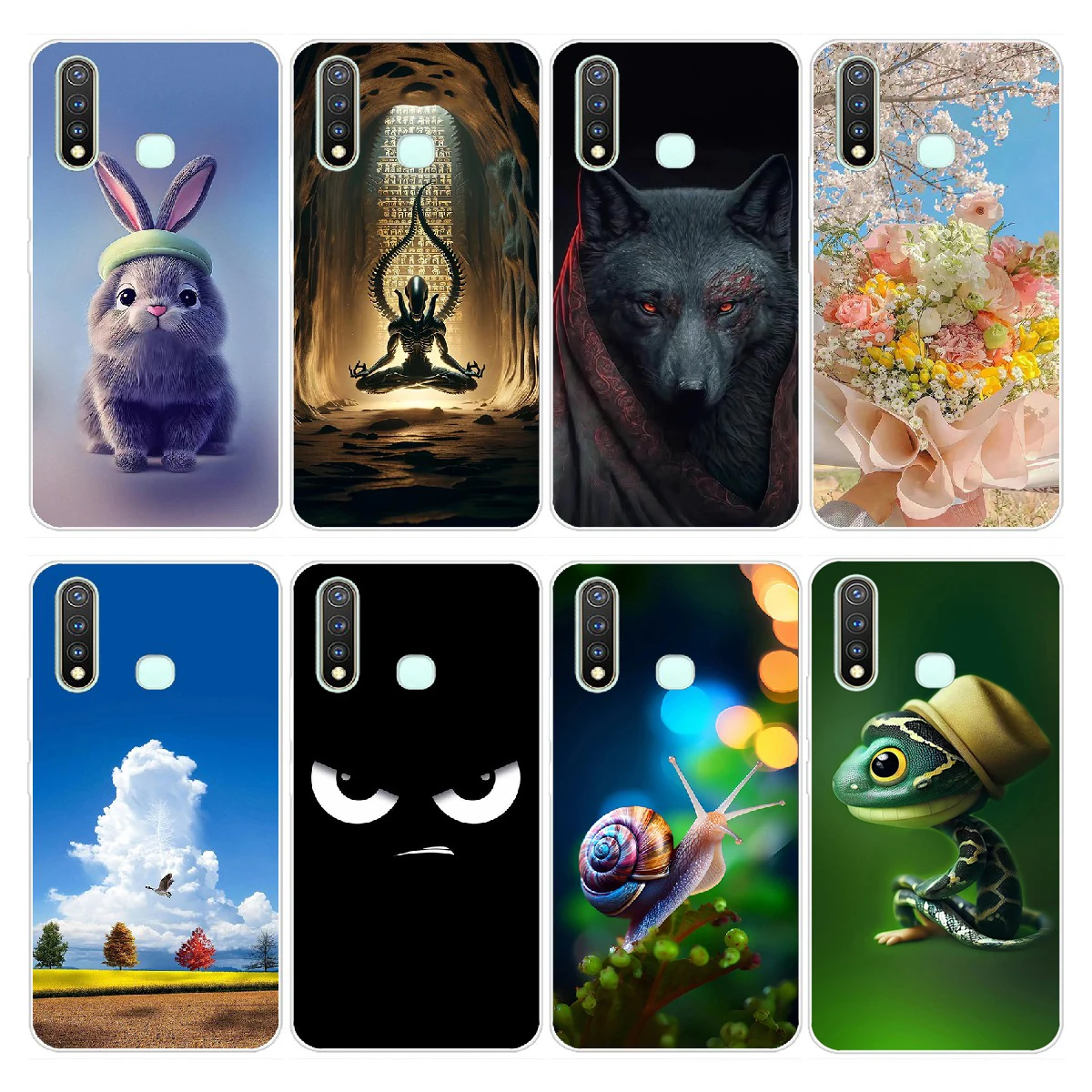 Мягкие силиконовые чехлы для телефона vivo 1915 6 53 дюймов Y19