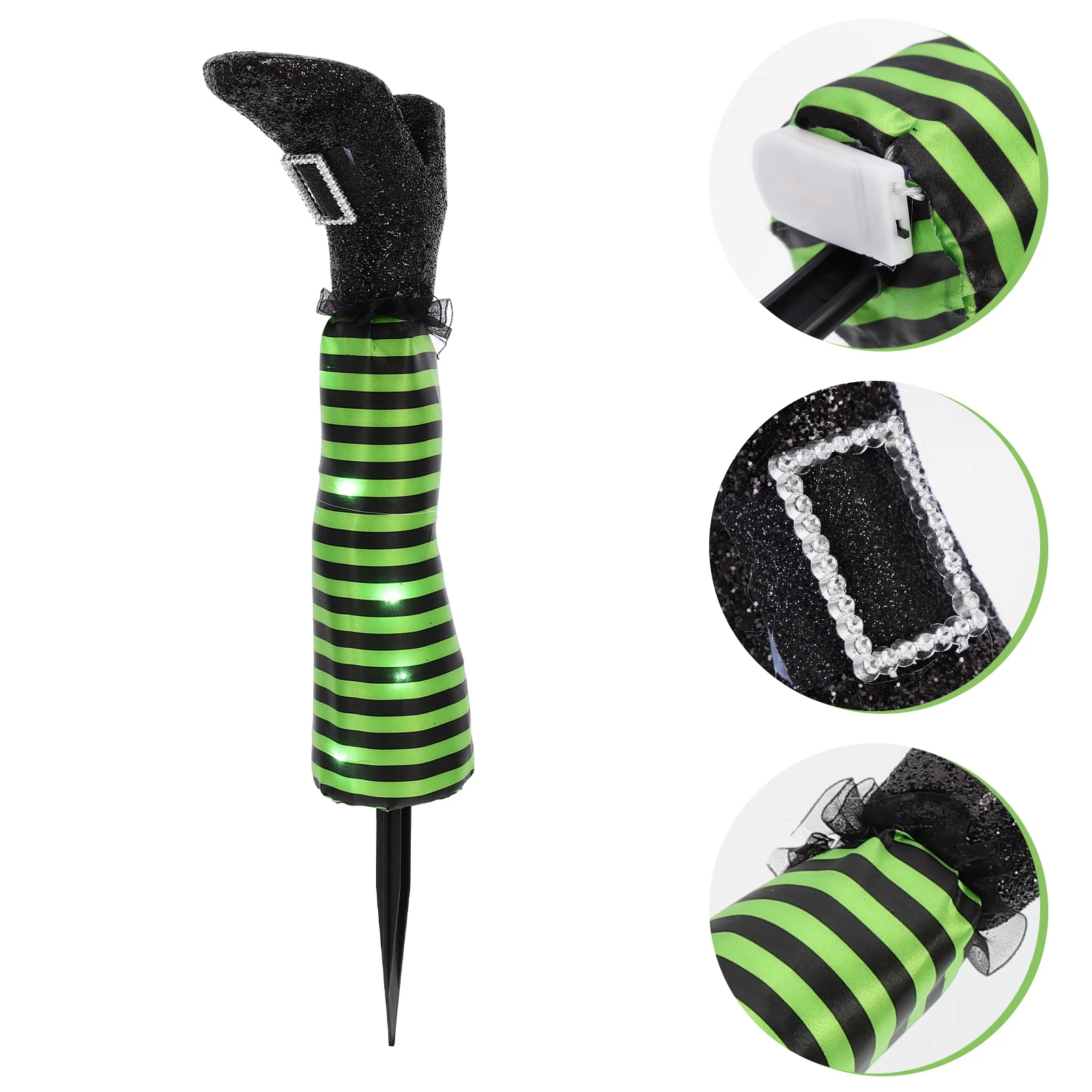 

Witchlegs Yard Leg Decoration Stakes Garden Decor Decorations Stake Outdoor Party Lighted Lamp Prop Sign Feet Wicked Witches
