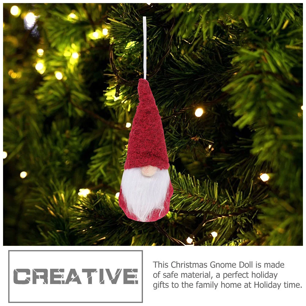 6 шт. аксессуары рождественские украшения для мужчин дома шведские плюшевые