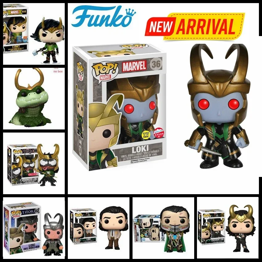 FUNKO Loki Glows 36 President 898 # 895 Локи 747 Веомизированные 368. 901 ALLIGOTAR LOKI 02 Виниловая фигурка с