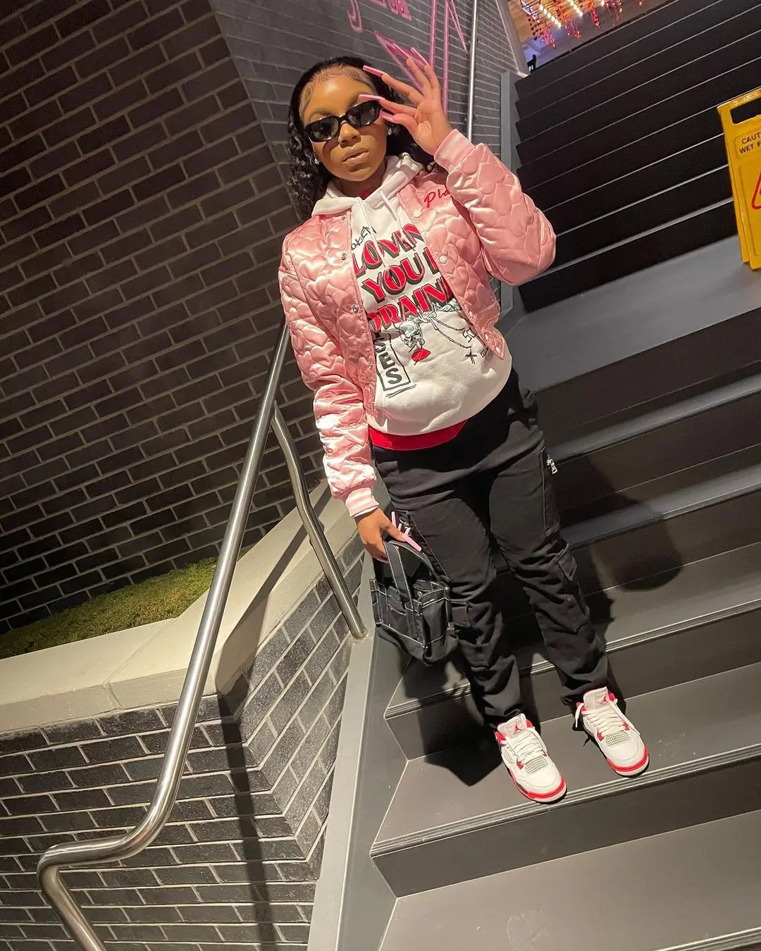 Winter Women Embroidery  Puffer Coat High Collar Long Sleeve Tops Full Zipper Fashion Casual Female Jacket Streetwear Clothes