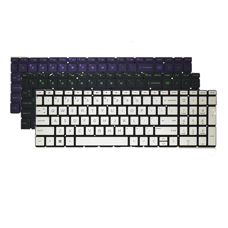 

Клавиатура для ноутбука HP TPN-C133 TPN-C135 TPN-C136 TPN-Q200 TPN-Q208 15-cs 15-cw 15-DK 15-DB US