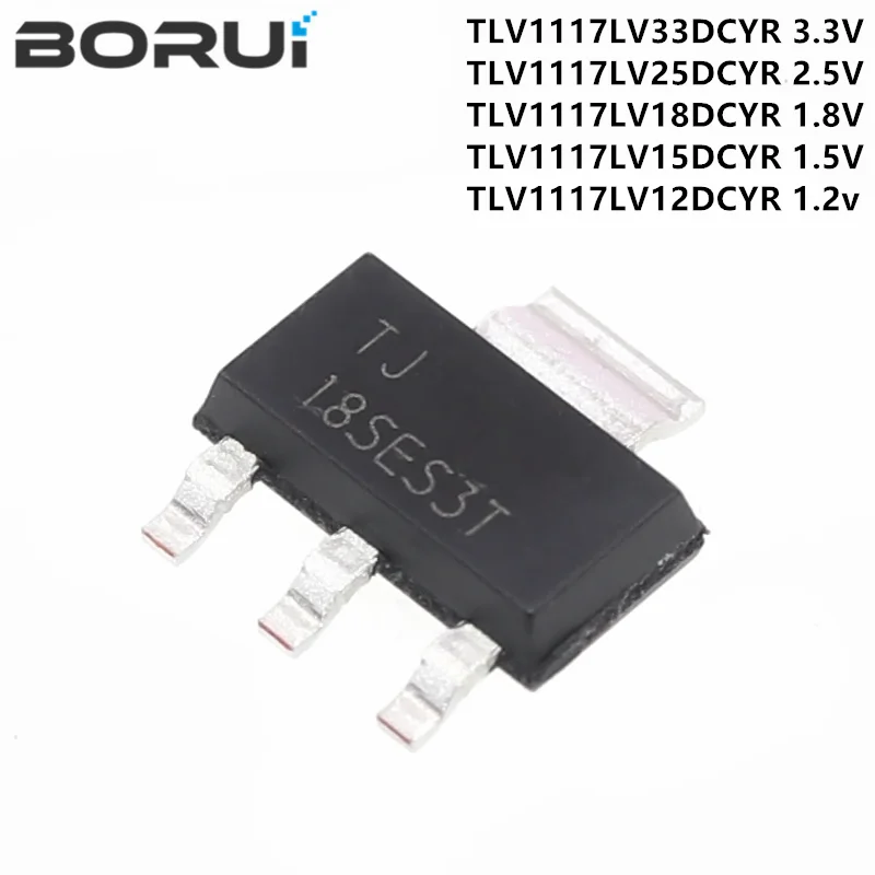 10 шт./лот TLV1117LV12DCYR TLV1117LV18DCYR TLV1117LV25DCYR TLV1117LV28DCYR TLV1117LV30DCYR TLV1117LV33DCYR TJ SOT-223