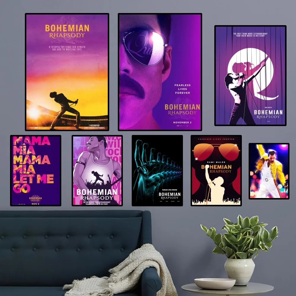 Классическая британская рок-группа постер группы &quotQueen&quot Домашний декор для