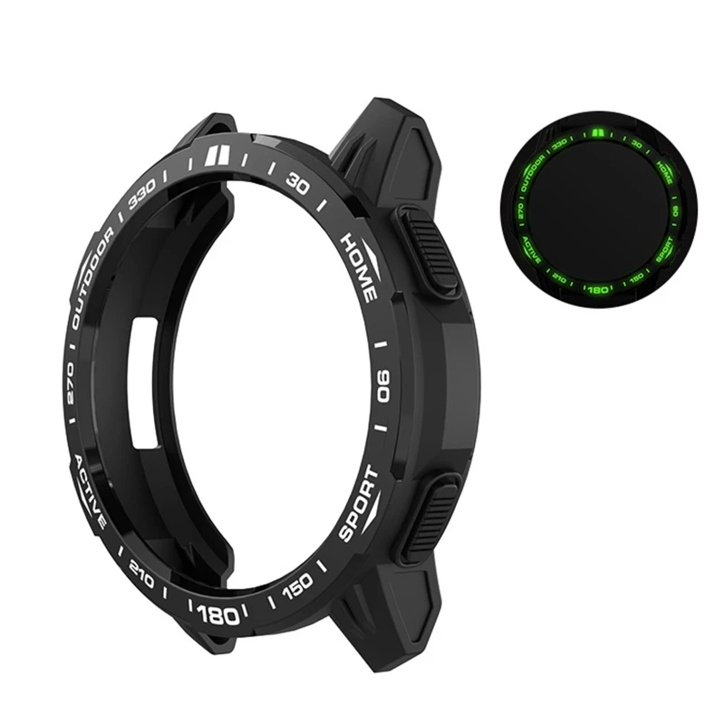 Защита экрана для корпуса мягкий чехол из ТПУ бампер XiaoMi Mi Watch S1 Active умных часов