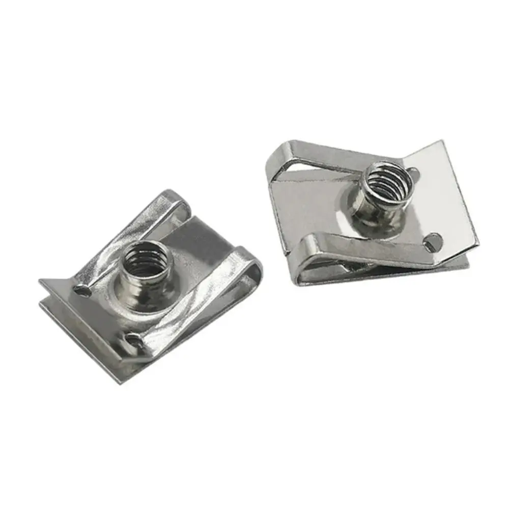 Зажимы U-образные из нержавеющей стали с резьбой 10 шт.