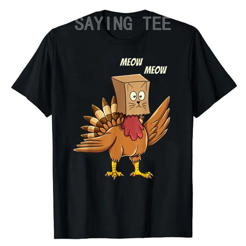 Смешные мужские и женские футболки с надписью Meow Survival