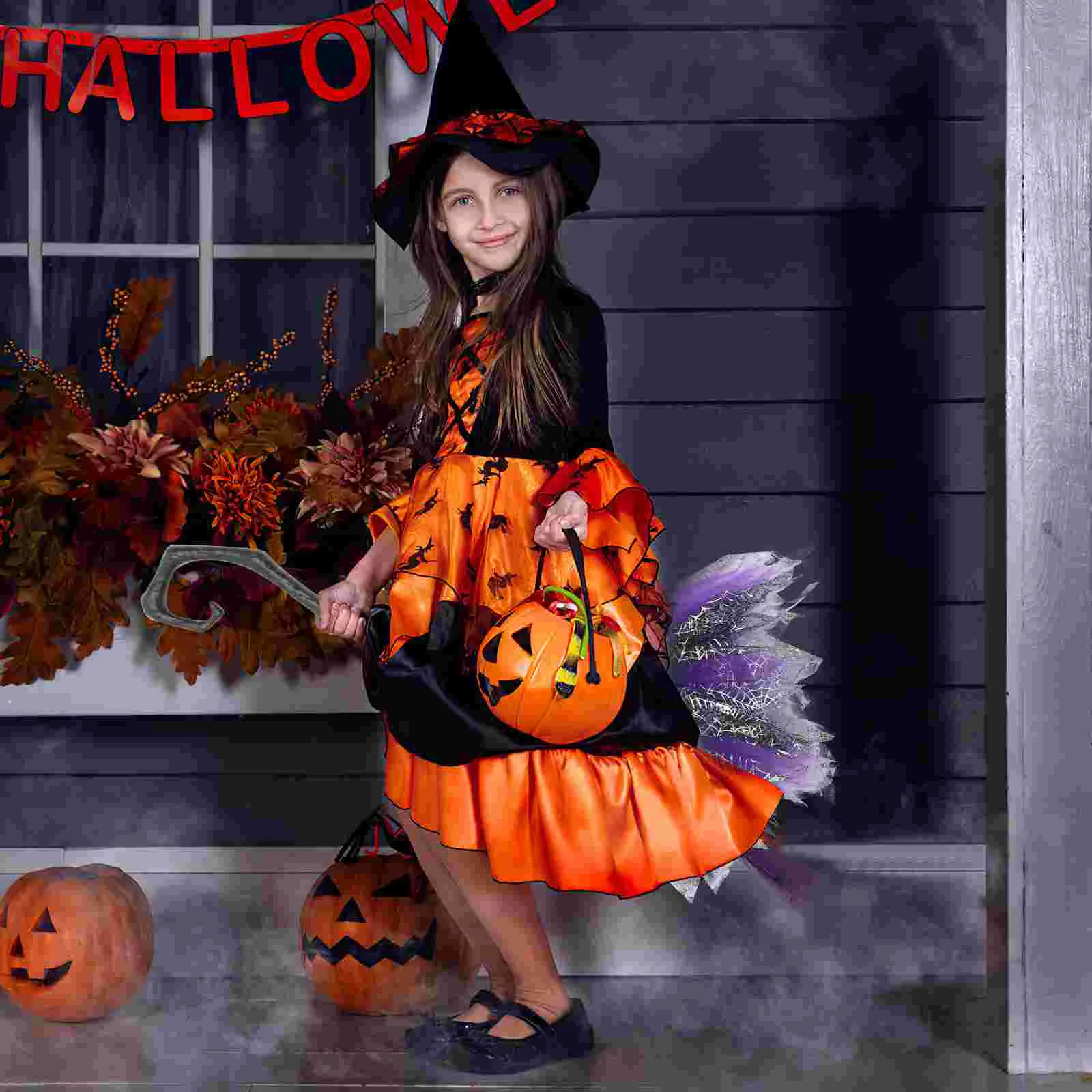 

Ведьма метла реквизит для вечеринки Косплей Костюм Съемная Сетка пластик Хэллоуин