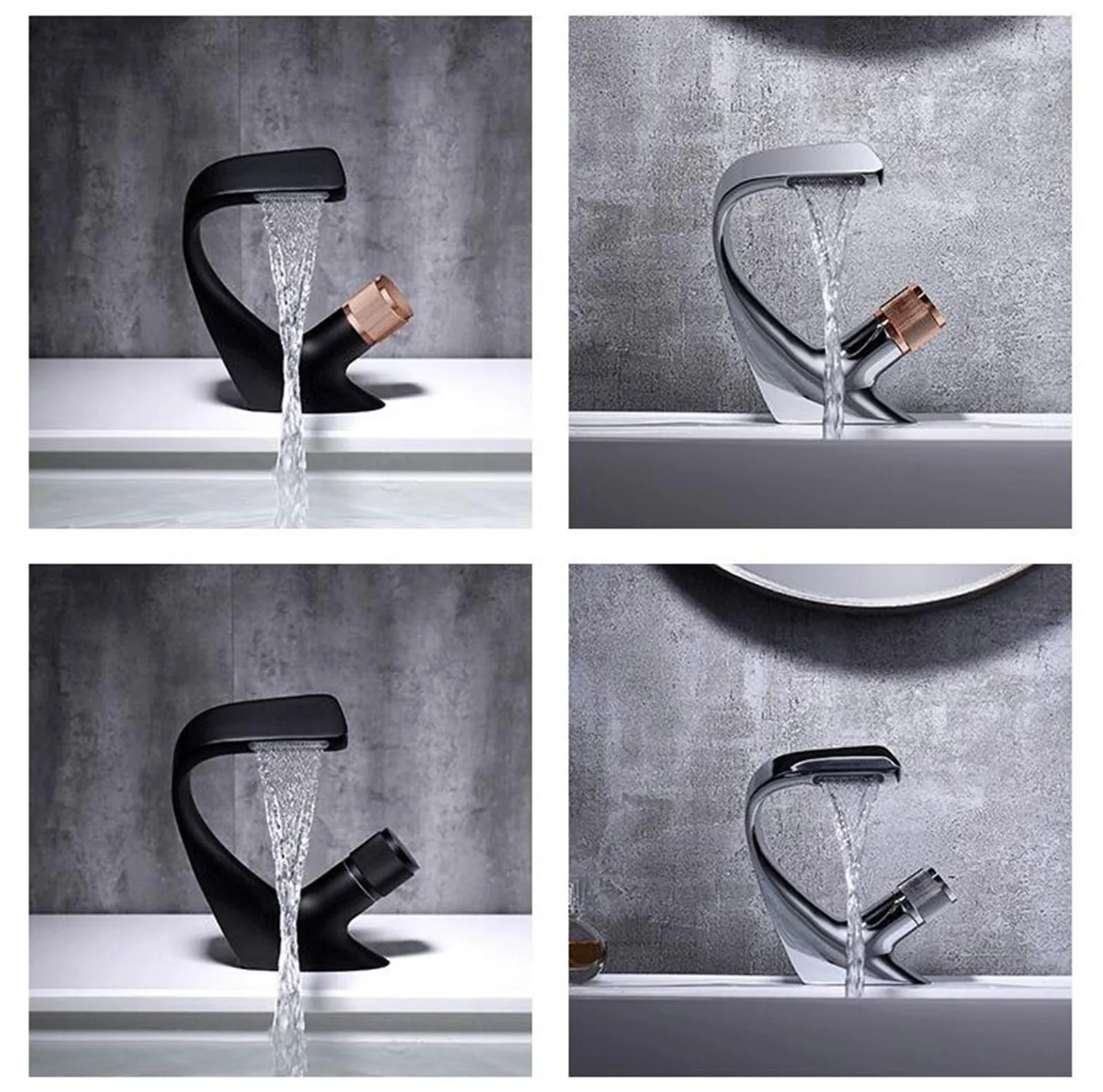 

Смеситель из нержавеющей стали для горячей и холодной ванной комнаты