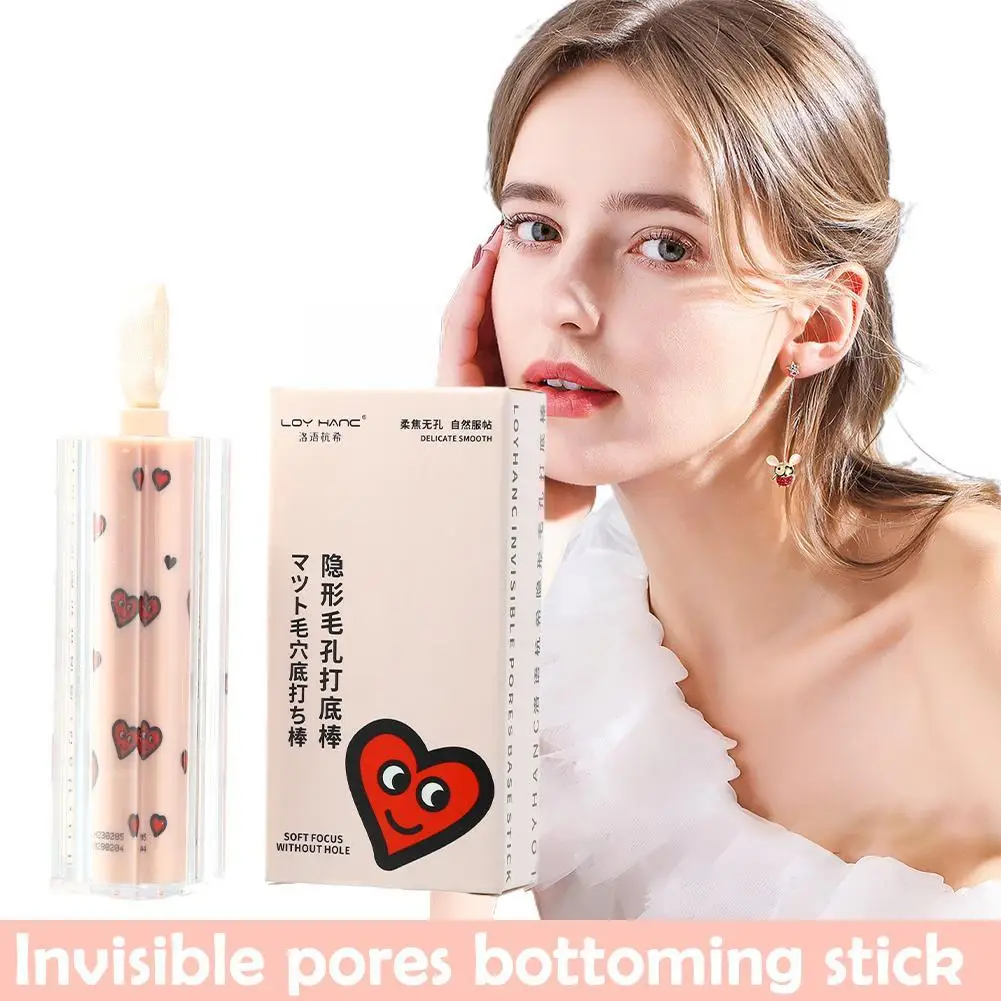 

Invisible Pores Bottoming Stick Makeup Primer Lasting Tone Base Brighten New Oil Makeup Concealer Control Pore Skin Stick F Q3W6