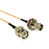 moodem coaxial cable bnc male plug switch bnc female jack connector rg316 cable pigtail 15cm 6 adapter new