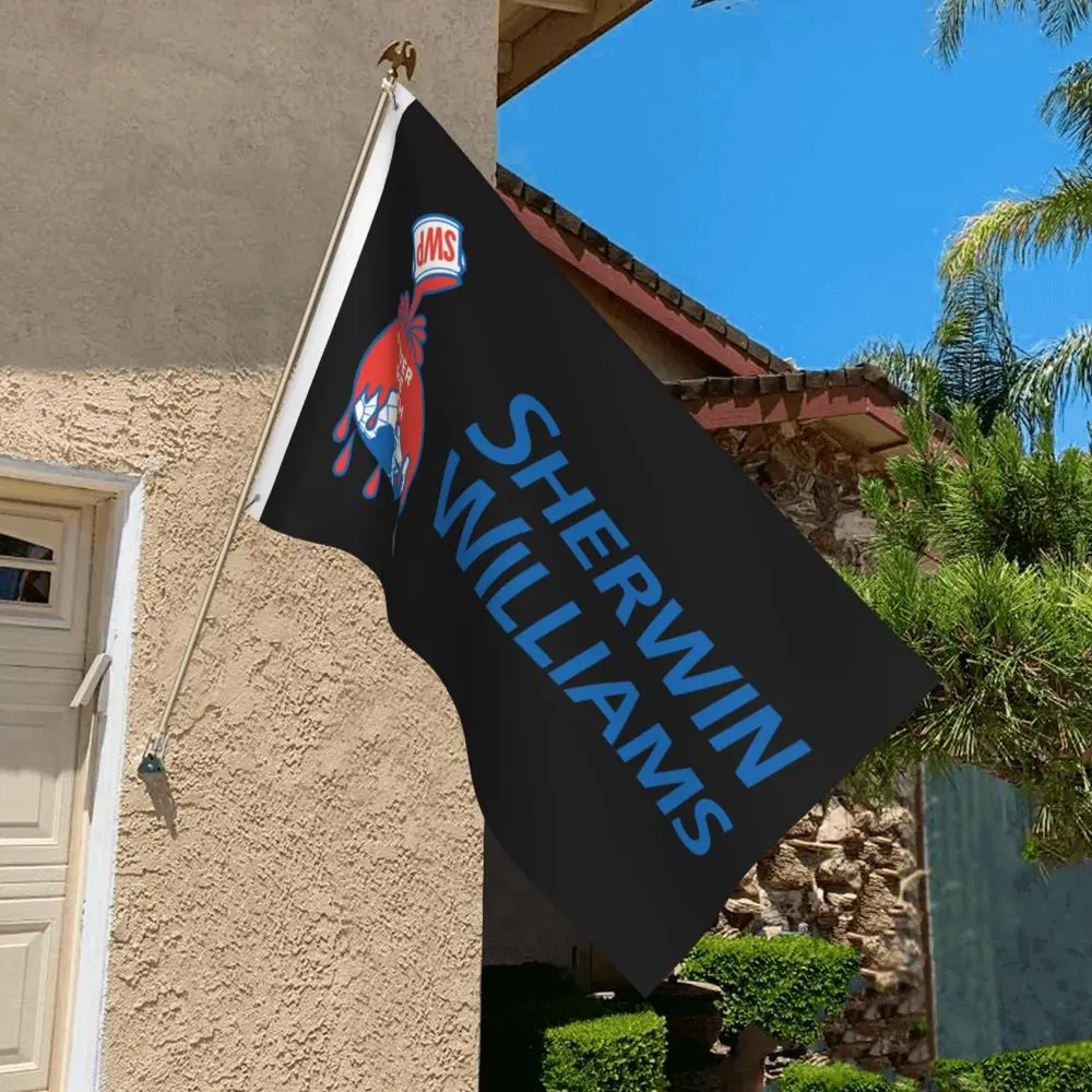 Новый двухсторонний баннер Sherwin Jackson флаг для сада декоративный искусственный 3x5