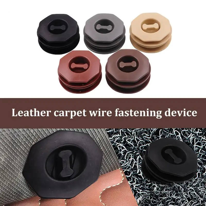 

Car Mat Carpet Clips Universal Adjustable Automotive 10PCS Carpet Fixing Clamps Buckles Anti Skid Fastener Car Decor Accessories