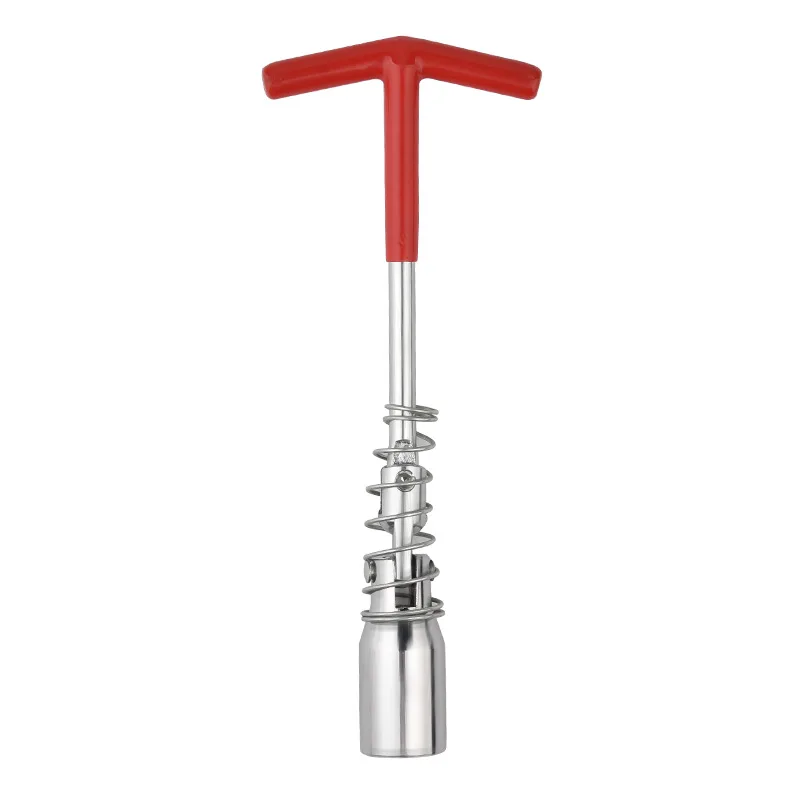 

14mm To 21mm Magnetic Spark Plug Removal Tool T-Bar T-Handle Flexible Spanner Socket Wrench Auto Repair Hardware Tools