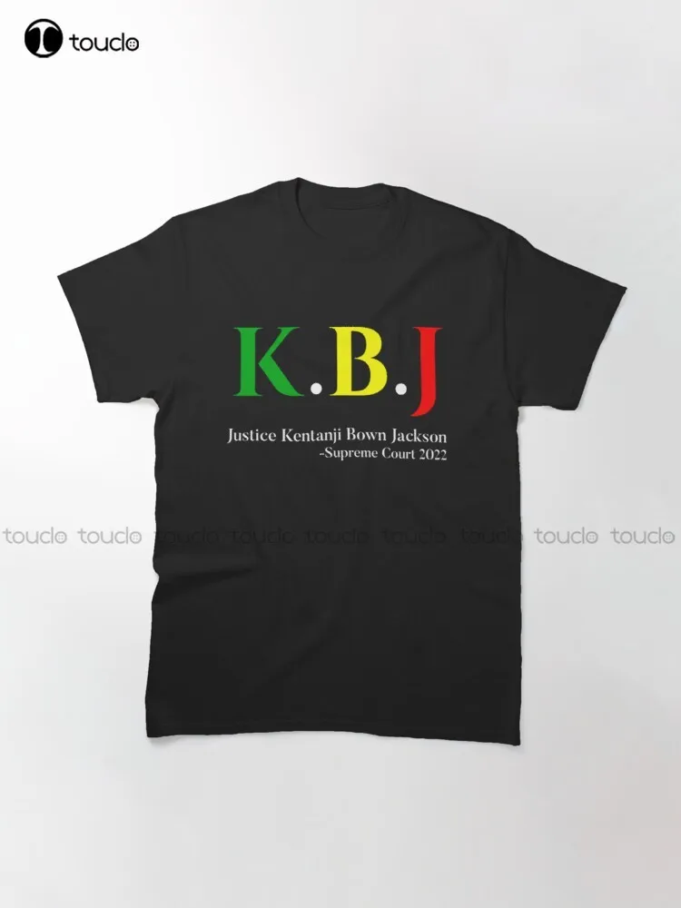 Классическая желтая футболка Kbj для справедливости кетанжи коричневый Джексон