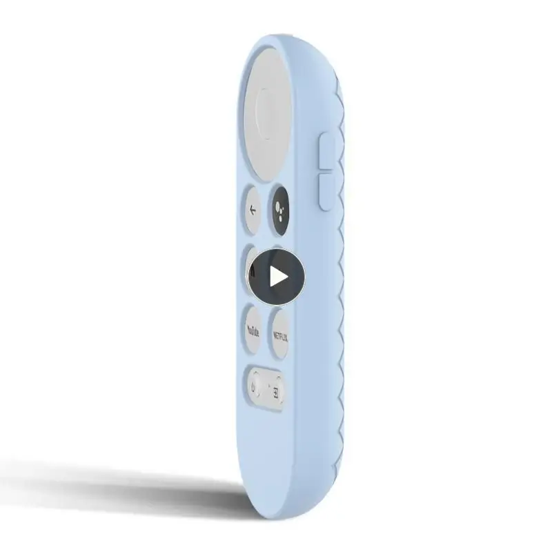 

For With Google Tv 2020 Protective Case Cover Durable Shockproof Anti-lost Protective Silicone Case Soft Silicone