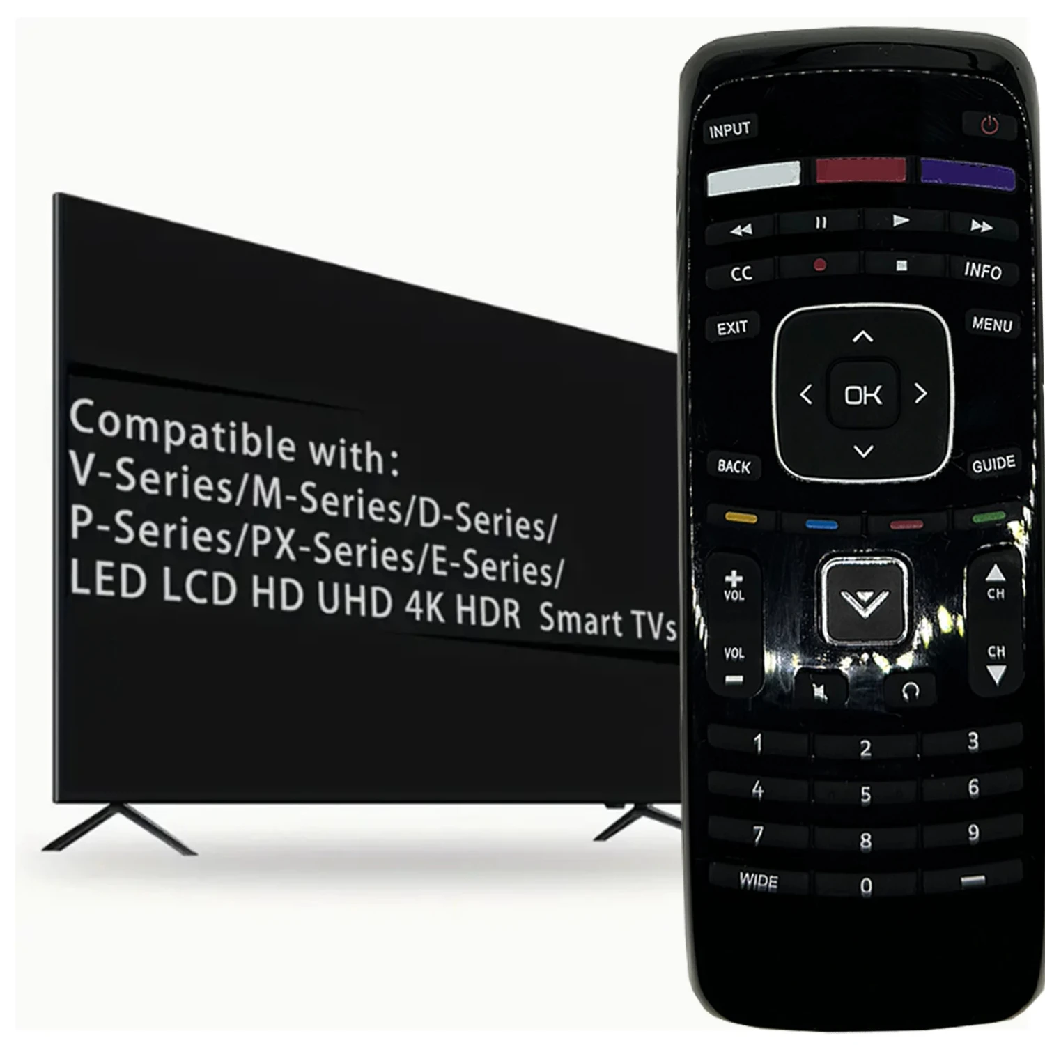 Пульт дистанционного управления для Vizio Smart TV серии D-M-P-V-UHD-LCD