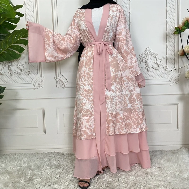 Рамадан, женская мусульманская абайя, мусульманское скромное платье, абайя для женщин, Дубай 2022, Турция, одежда для женщин, бесплатная доста...