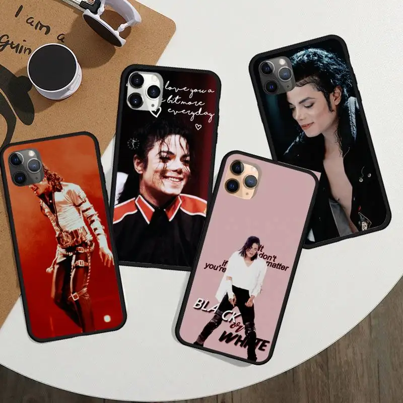 

Michael Jackson singer dancer Phone Case For iphone 12 11 13 7 8 6 s plus x xs xr pro max mini shell