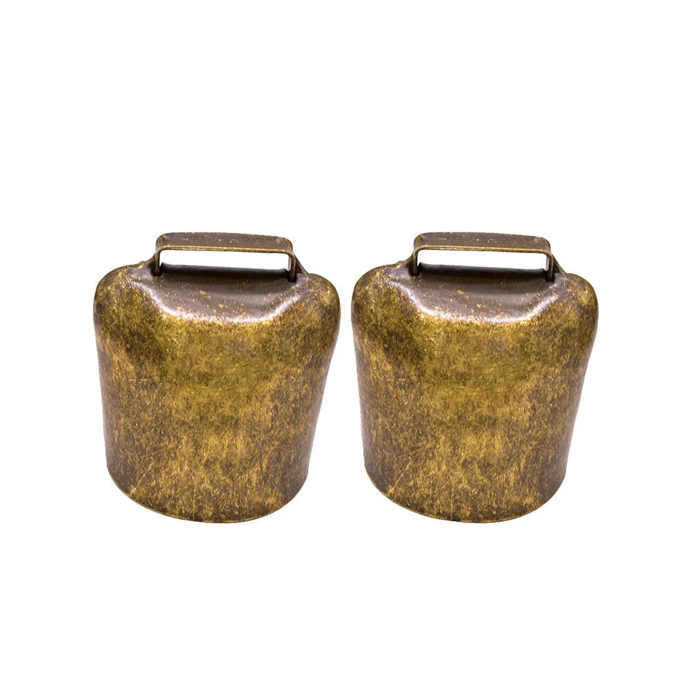 

2 Pcs DIY Bell Hanging Farming Accessories Bracelets Bulk Ring The Decor Jewelry