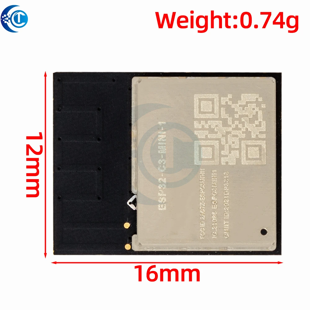 Фото Плата для разработки на базе ESP32‑C3 с модулем ESP32‑C3‑MINI‑1, беспроводной модуль Wi-Fi и Bluetooth 5.0 №4