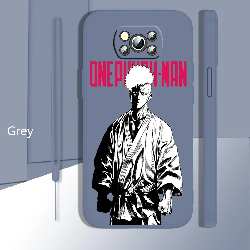

Anime ONE PUNCH-MAN Case For Xiaomi Mi Poco X4 X3 M4 M3 F4 F3 GT Pro NFC 5G Soft Liquid Rope Phone Cover Coque Core Capa Shell