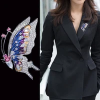 european and american wind dripping oil smart butterfly corsage fashion mini brooch clothing high end luxury accessories
