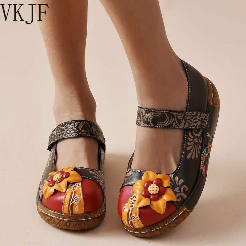 

Summer Women Sandals Flats Shoes 2022 New Wedges Walking Platform Oxford Shoes Sport Flower Dress Gladiator Mujer Zapatos Slides